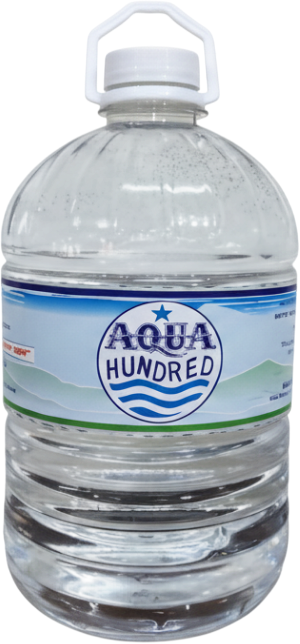 5 Litre Aqua Hundred Bottle