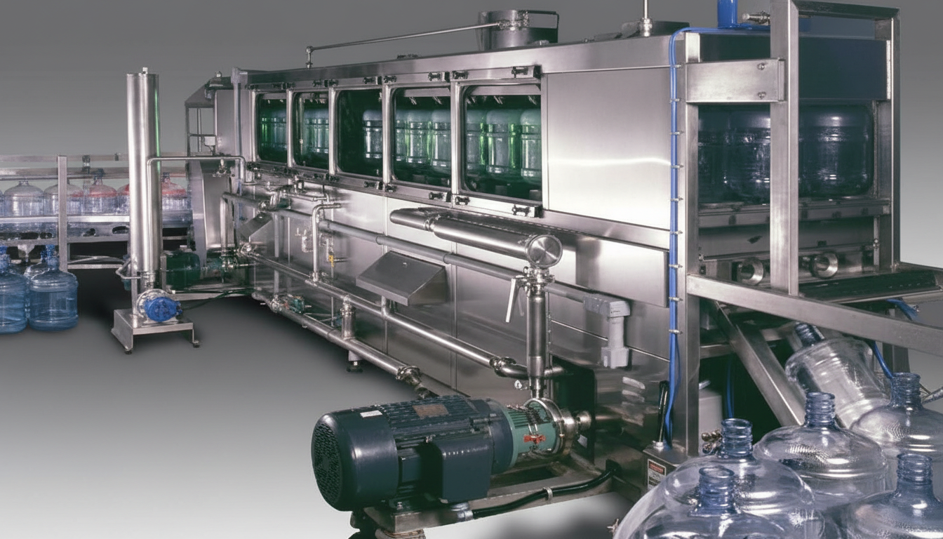 Bottling production line