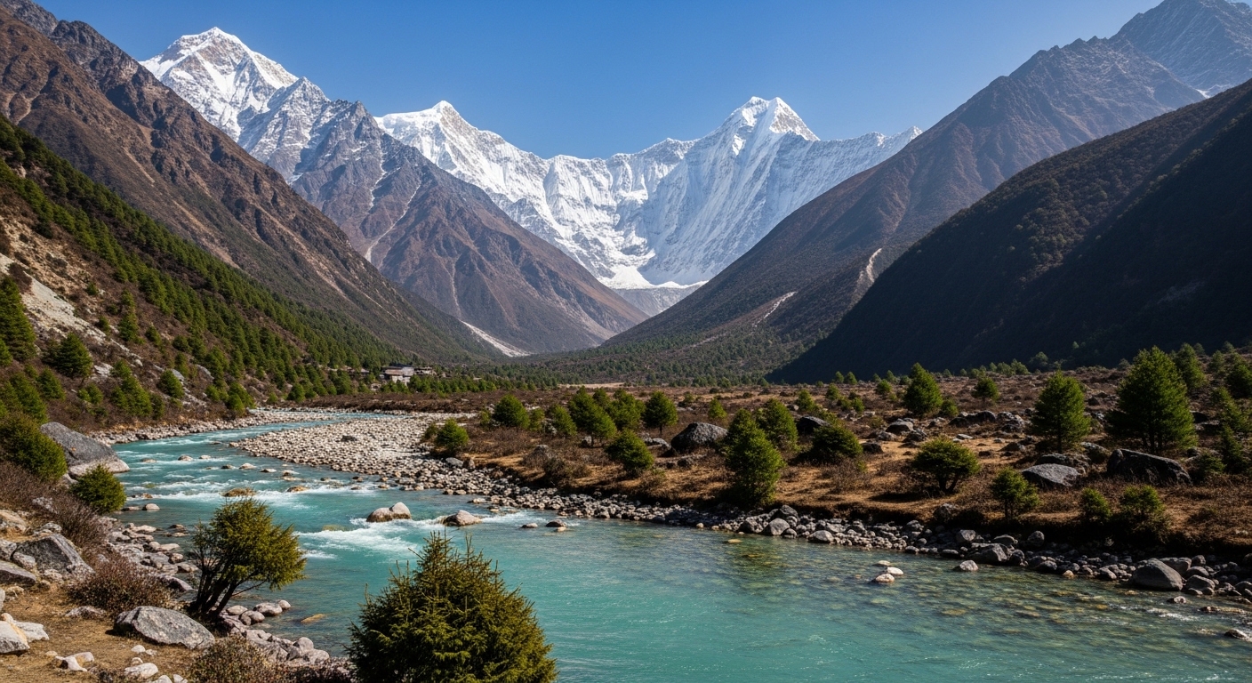 Nepal Himalayan mountains